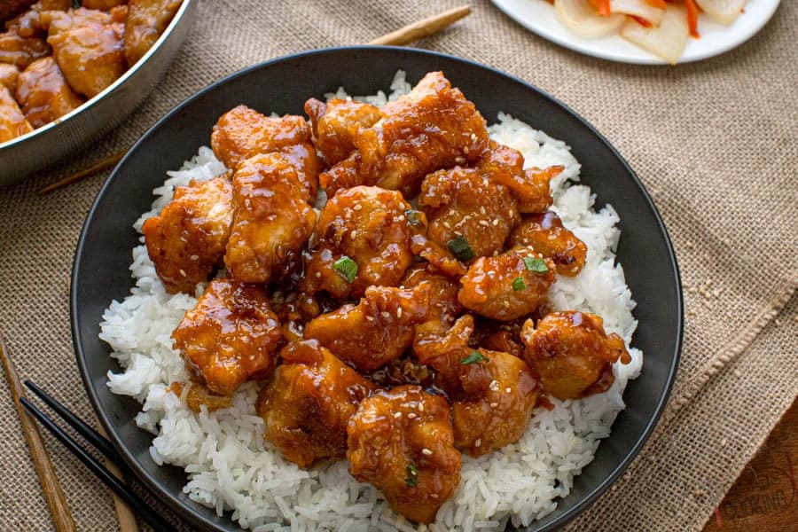General Tso’s Chicken with Glossy Sweet-Spicy Sauce