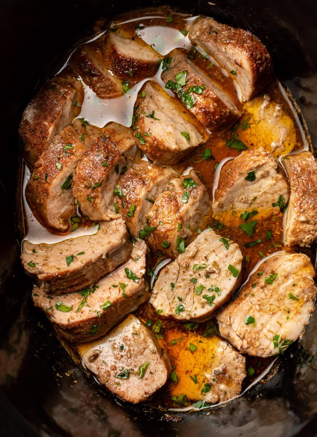 Crockpot Pork Tenderloin with Smoky Brown Sugar Spice Rub