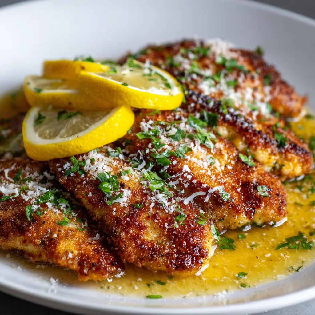 Lemon Chicken Romano with Lemon Butter Sauce