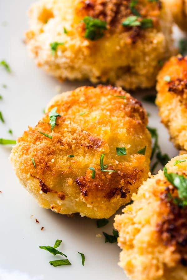 Healthy Baked Chicken Nuggets with Crisp Paprika Breadcrumb Coating
