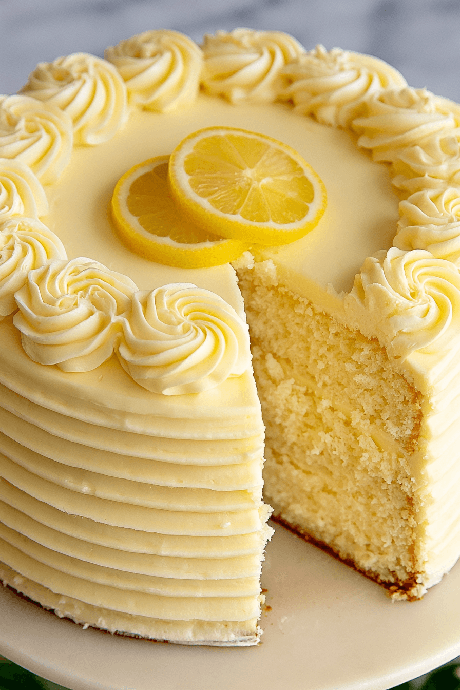 Lemon Cheesecake Layer Cake with Tangy Cream Cheese Frosting