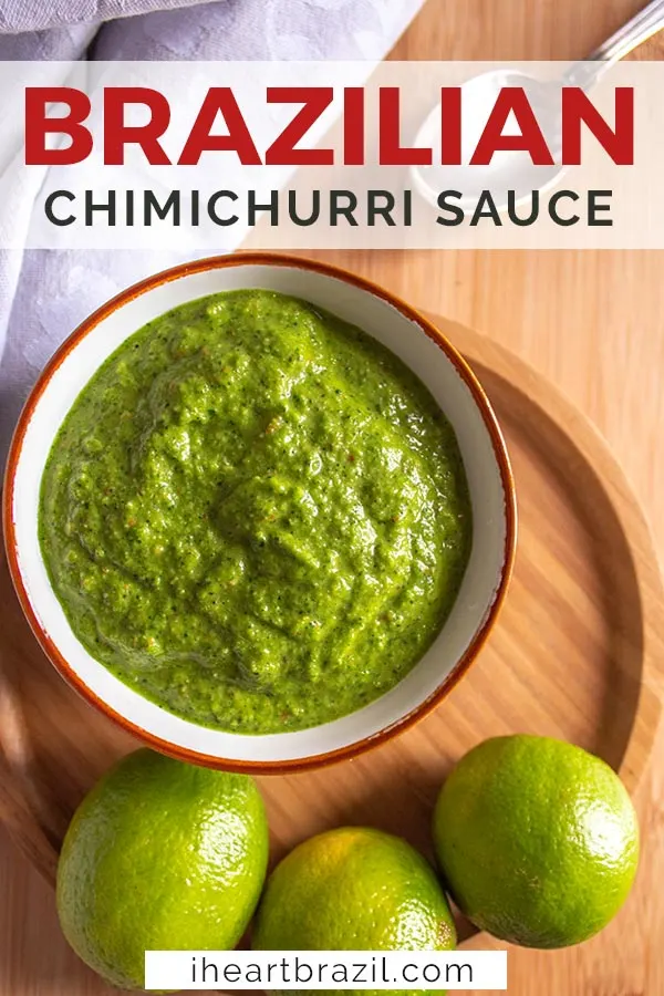 Brazilian Cilantro Chimichurri with Tangy Lime and Garlic