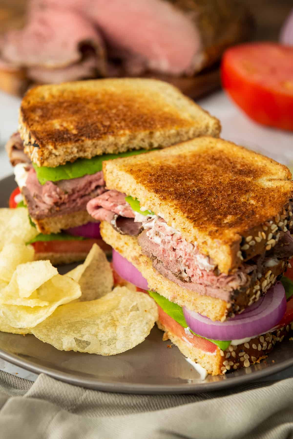 Deli Style Roast Beef with a Savory Herb Spice Crust