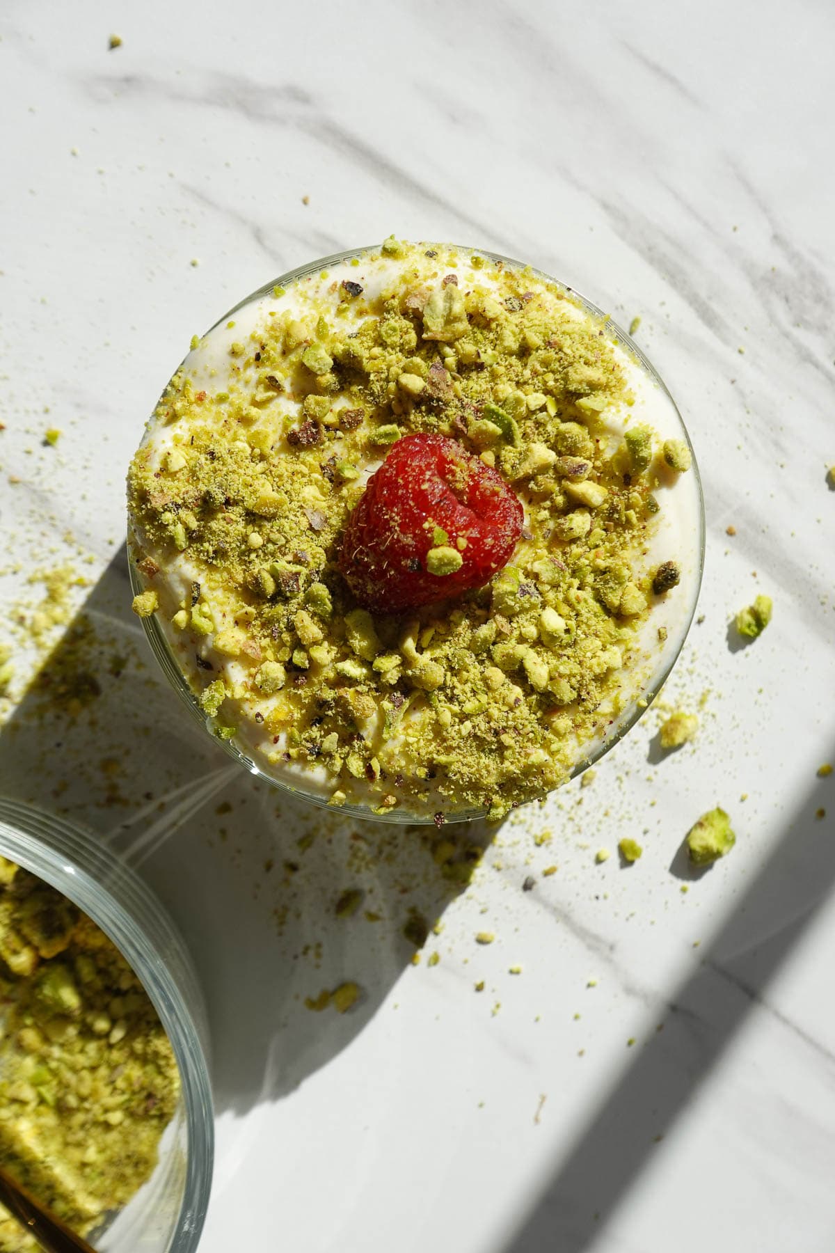 Pistachio Overnight Oats with Creamy Pistachio Butter