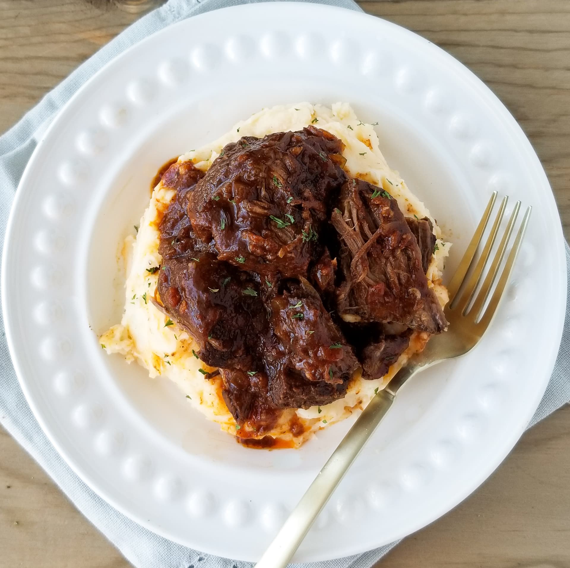 Slow Cooker BBQ Beef Roast With Fork-Tender Tri-Tip