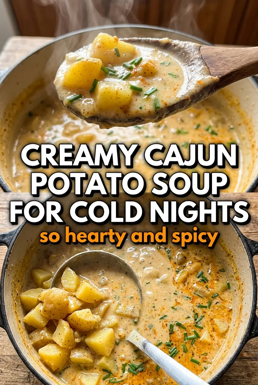 Cajun Potato Soup: Smoky Andouille and Creamy Yukon Gold Comfort